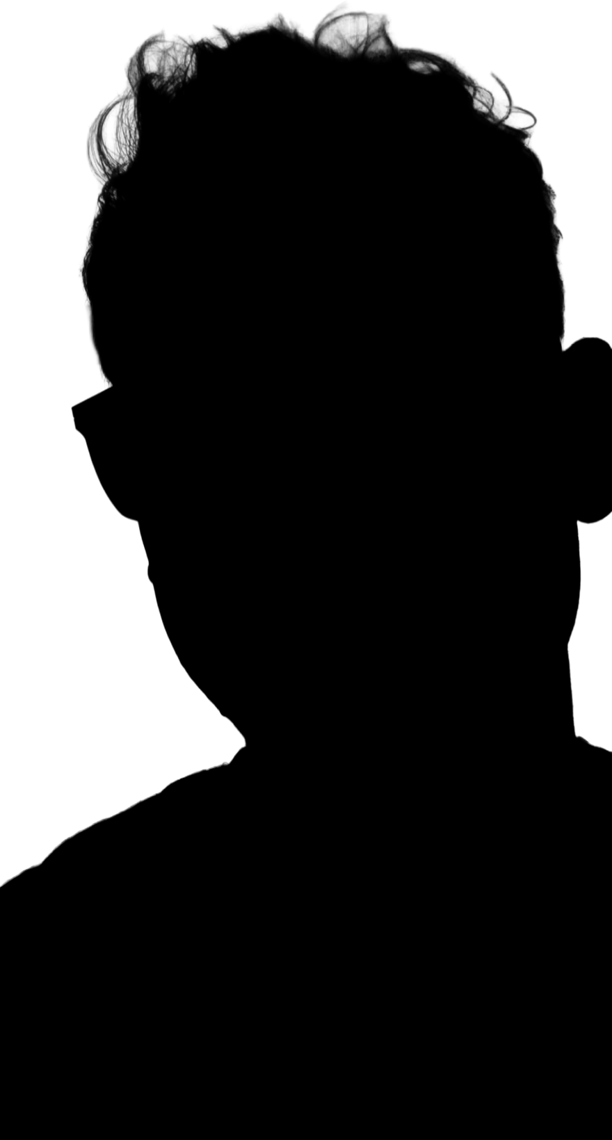 Silhouette von Jan-Hinnerk